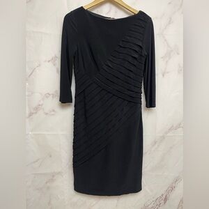 VTG Adrianna Papell Pleated Shift Dress - G4